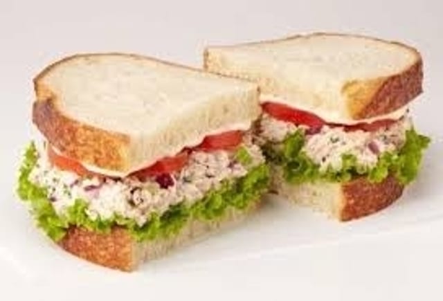 Tuna Crunch Sandwich.