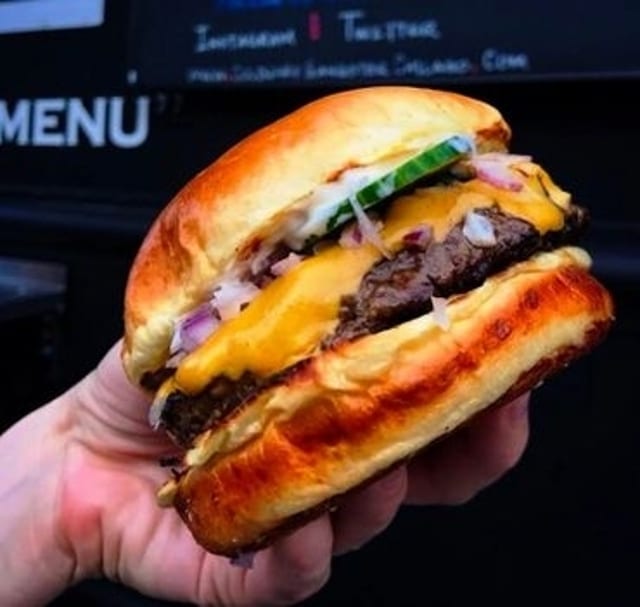 Spicy Gangster Burger.