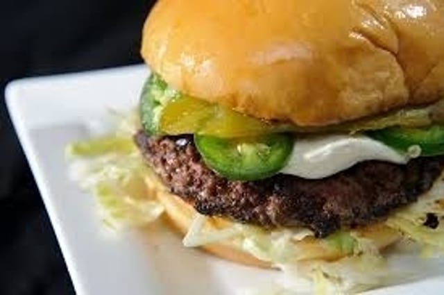 Jalapeno Popper Burger.
