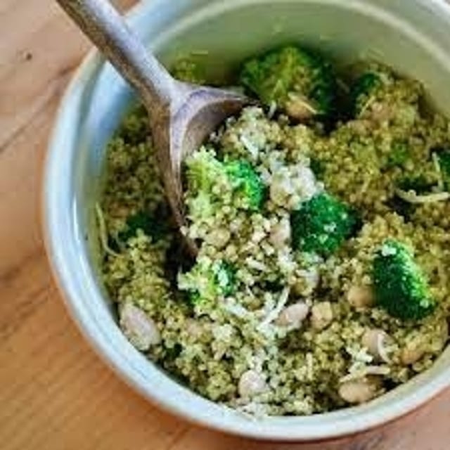 Pesto Quinoa.