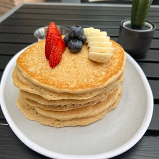 Half Stack Protein Granola Pancakes (2) 1 Fruit